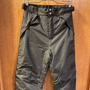London Fog Girls Snow Ski Pants Black Size 7/8